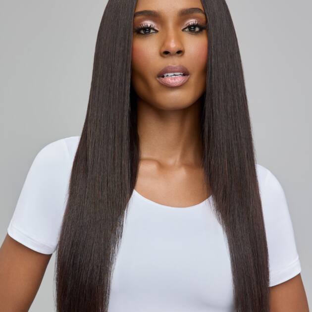 20 inches Vietnamese luxury Black bone straight hair