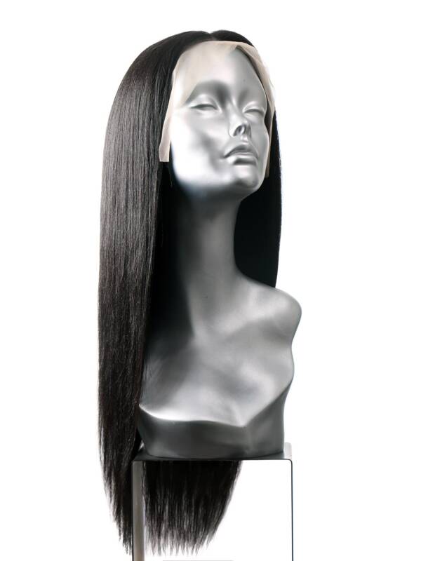20 inches Vietnamese luxury Black bone straight hair - Image 4